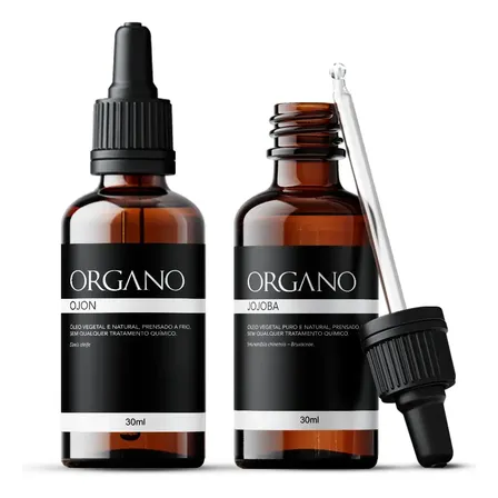 Kit Jojoba E Ojon Tratamento Capilar 100% Natural - 30ml