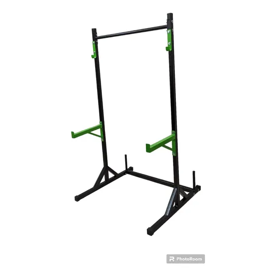 Rack De Pesas Soporte De Sentadillas Ajustable Con Carga Máx