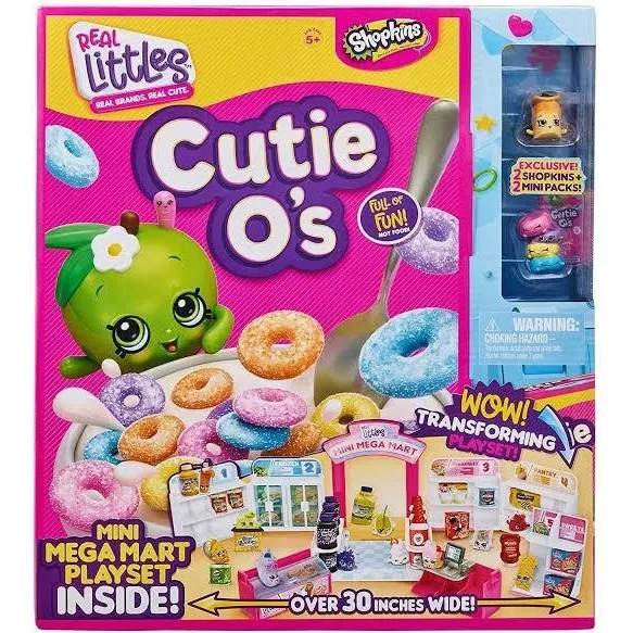 Shopkins Cutie Os Super Mart Real Littles Mini Pack Tienda