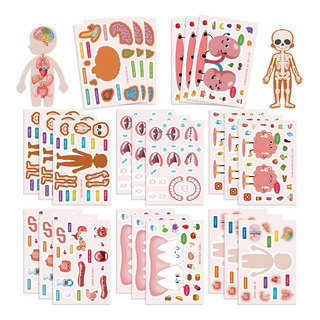 24 Pegatinas De Anatomía Con Lindos Órganos Que Puedes Hacer 24 Pegatinas De Anatomía Con Lindos Órganos Que Puedes Hacer