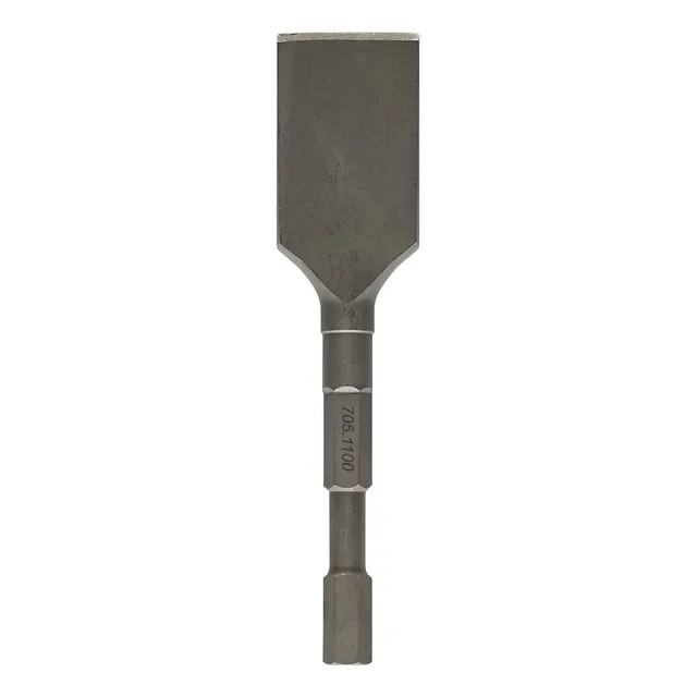 Cincel Plano In Largo Vastago Hexagonal Atex
