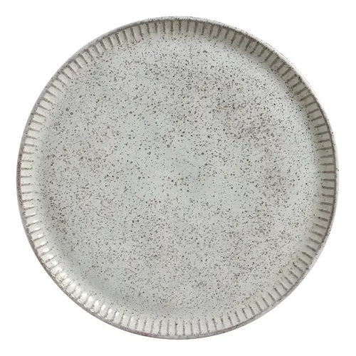 Jogo com 6 pratos sobremesa linhas Pistache 21,5 cm diâmetro Porto