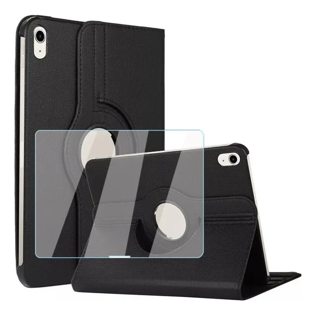 Mica + Funda Giratoria Para iPad 10th 10a 10.9 A2696 A2757