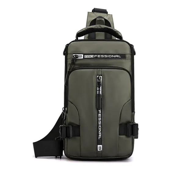 Bolso Caballero Bandolero Morral Deportivo Impermeable