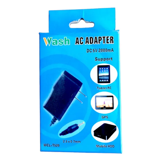 Cargador De Tablet 5v-2000 Ma (marca Wash (pack De 2 Unds.)