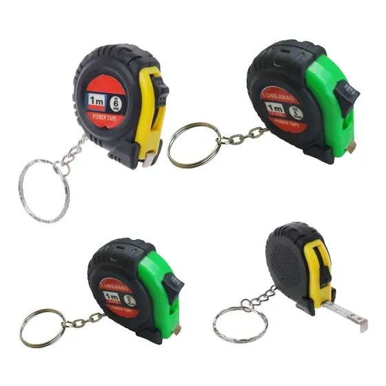 Kit 20 Mini Chaveiro Trena 1m - Lembrança / Brinde Colorido