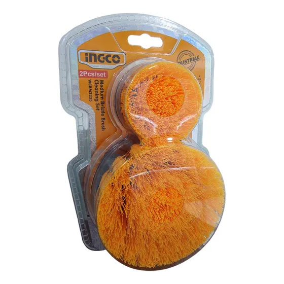 Set Cepillos Para Taladro Multi Uso Limpieza  Ingco