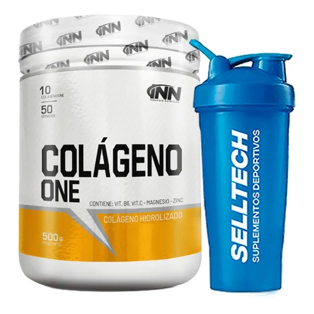 Colágeno One 500gr Mora + Shaker