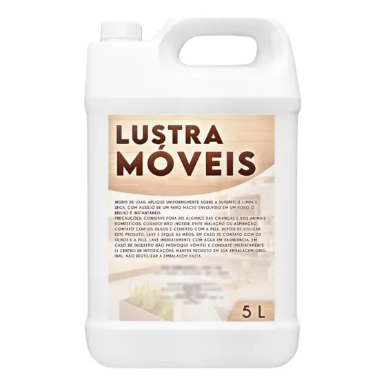 Lustra Moveis Brilho Limpa Protege 5l