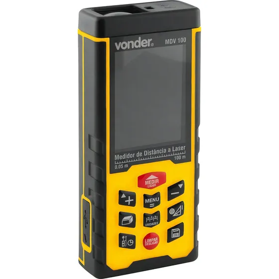 Medidor Distância A Laser 100 Metros Mdv 100 - Vonder