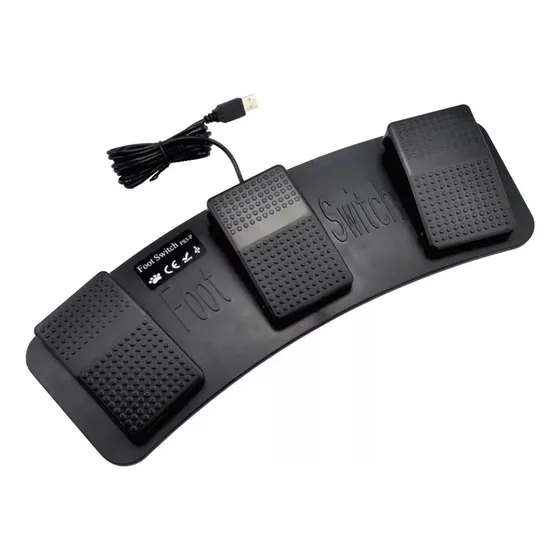 Fs3-p Usb Com Interruptor De Pedal Com Controle Triplo E Tec