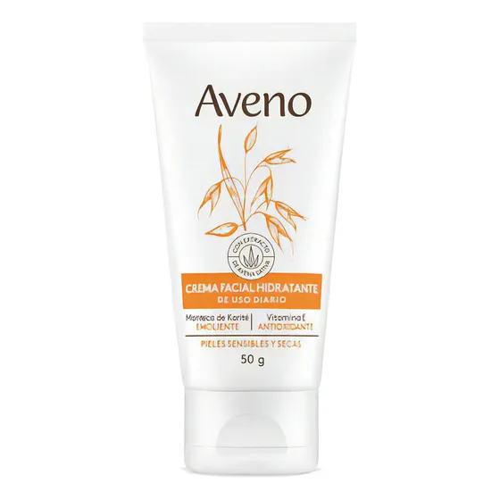 Crema Aveno Hidratante Facial Piel Sensible Seca 50g