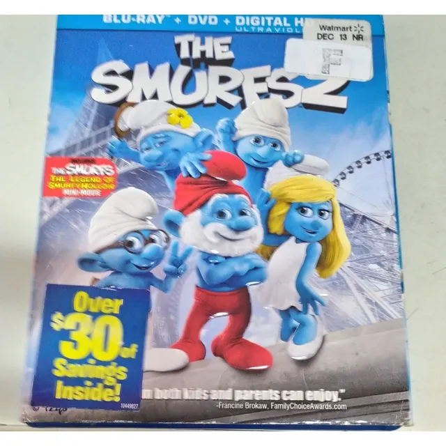 Blu Ray Dvd The Smurfs 2 Los Pitufos Original