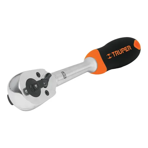 Matraca Doble Cuadro 1/4' - 3/8' 48 Dientes Truper 13419