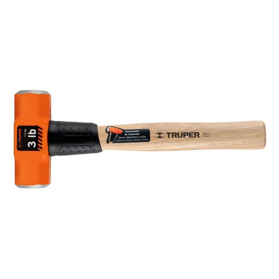 Marro Octagonal 3 Lb, Mango De Madera 12', Truper