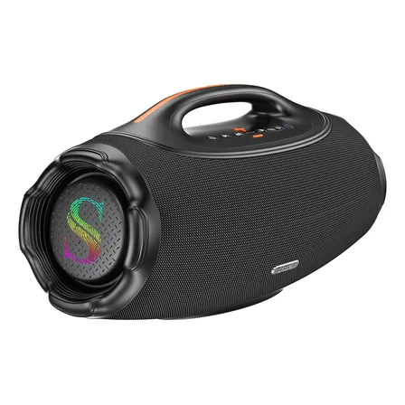 Caixa De Som Bluetooth6.0  Sabala Dr500 500w81000mah Boombox Preto 127/220v