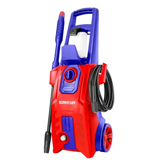 Hidrolavadora Indust 150bar 1800w 6.0l/min Emtop EHPW1801 Color Rojo Frecuencia 50/60hz