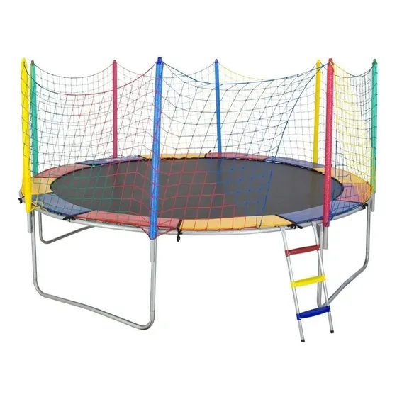 Cama Elástica Pula Pula 3,05m Black Papibrink C/ Pé Borracha