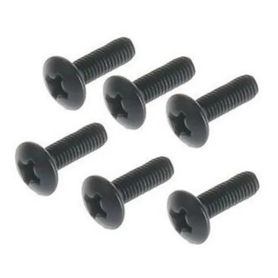 Tornillos M5 De Rack Para Fijacion De Montaje Negro Pack X50