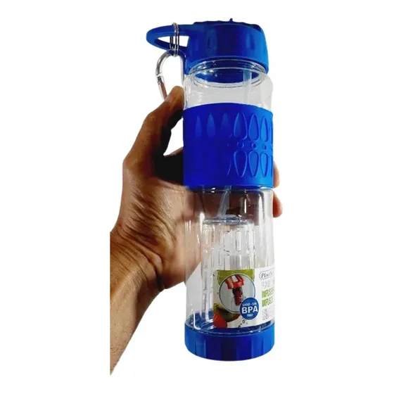 Botella De Agua Deportiva Termo Cooler Infusor Sabores