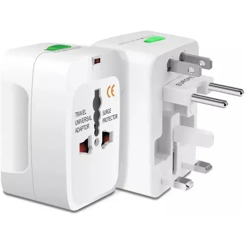 Adaptador Universal Para Viajar Internacional America Europa