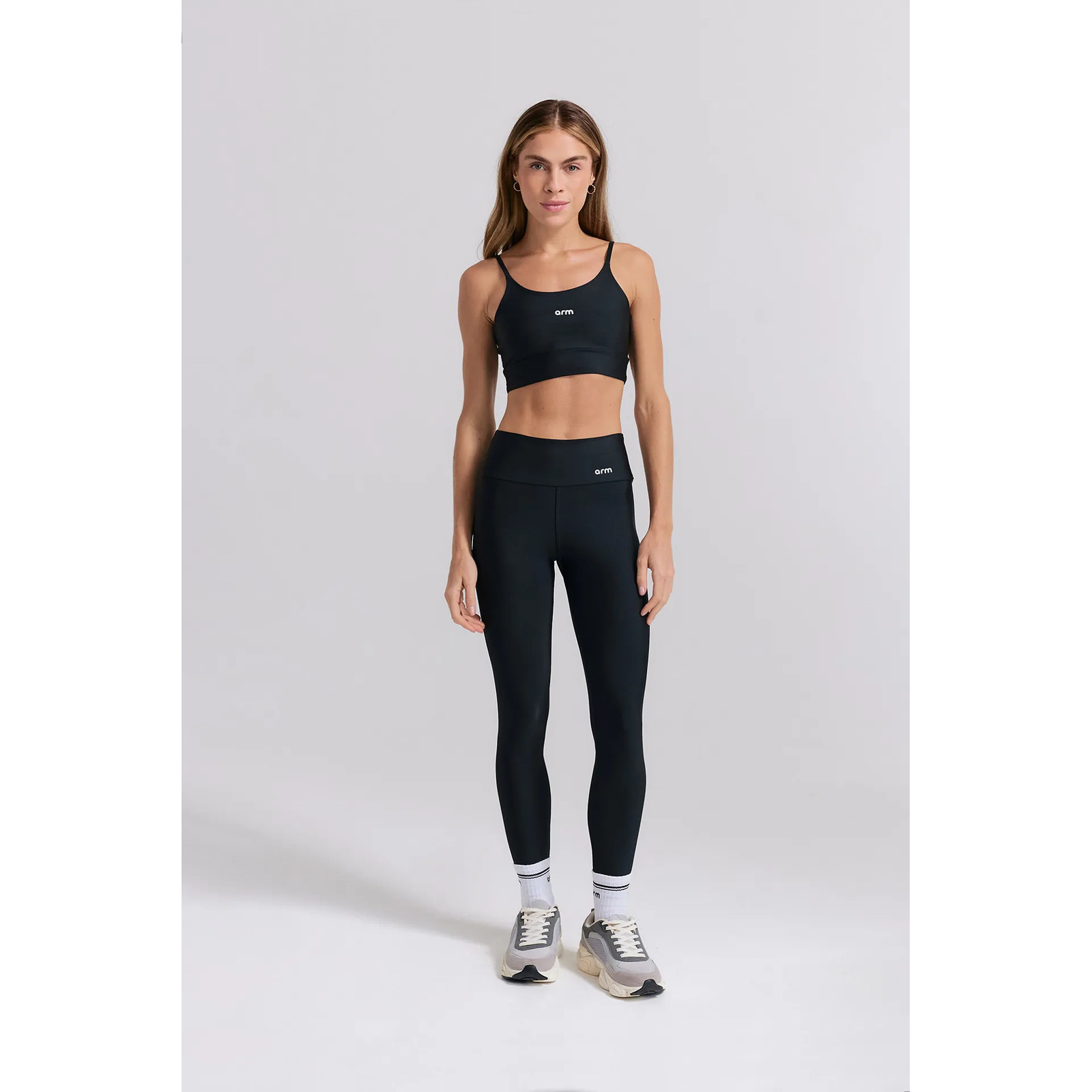 Conjunto Feminino Fitness Compact Top E Legging - Arm Conjunto Feminino Fitness Compact Top E Legging - Arm