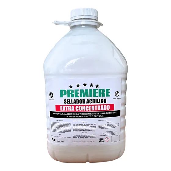 Sellador Acrilico Extra Concentrado - Premiere 4 Lt