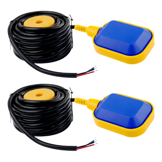 2 Boyas Electrónicas Cable De 4m, Interruptor De Flotador