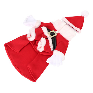 Disfraz Navideño De Algodón Para Mascotas, Cómodo Disfraz De Disfraz Navideño De Algodón Para Mascotas, Cómodo Disfraz De