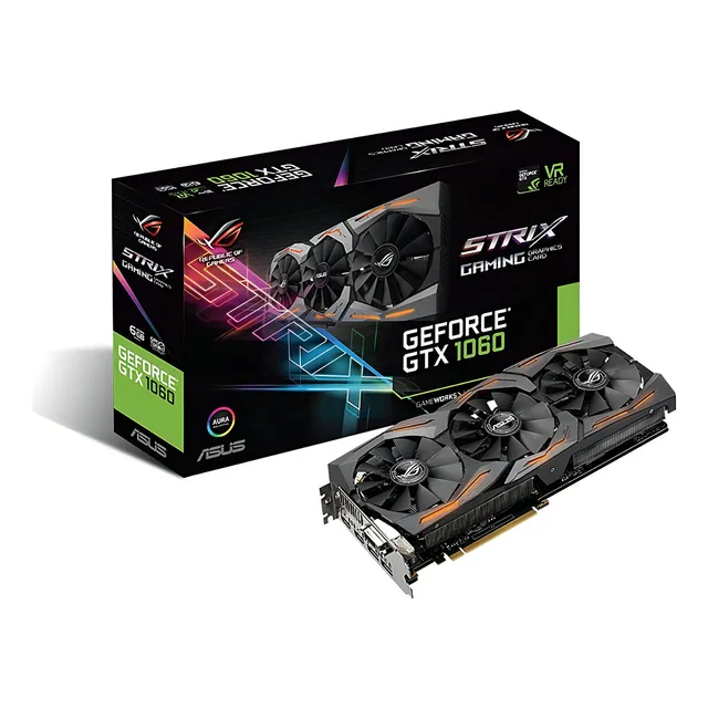 Tarjeta Video Asus Rog Strix Gtx 1060 6gb Gddr5 Gaming /v /v