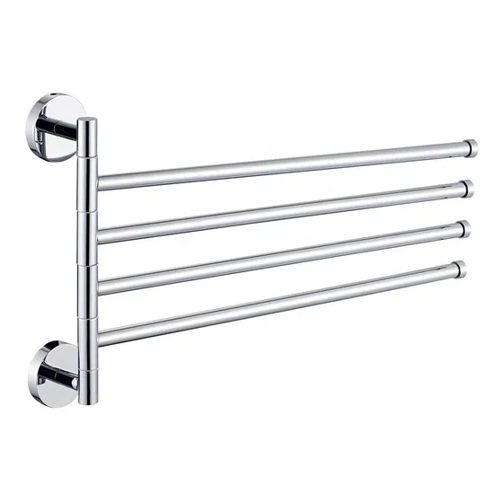 Porta Toallas Barras Giratorias 32,5cm Cromado Faguax Plus