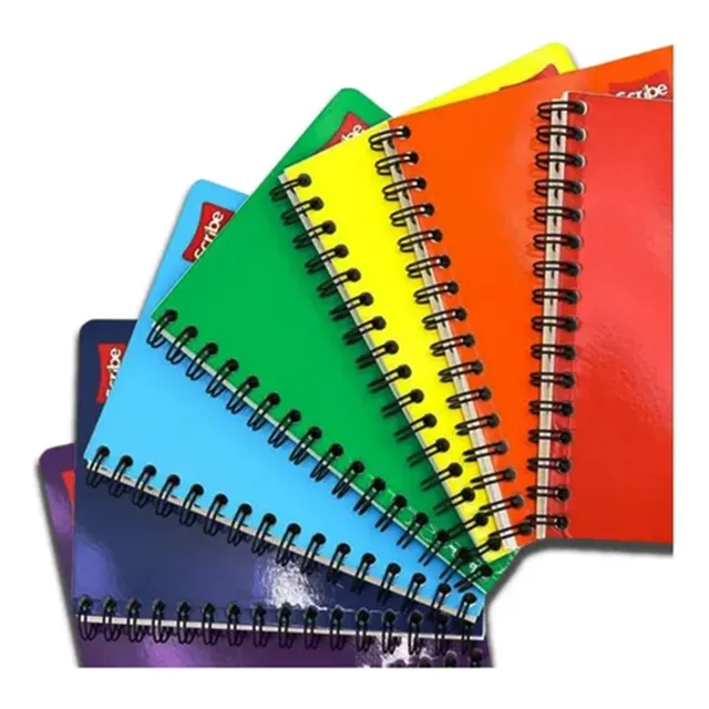 2 Pz Cuaderno Profesional De 200 Hojas Scribe Cuadro Chico