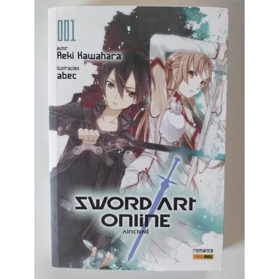 Sword Art Online - Vol 01 ( Light Novel) Usado