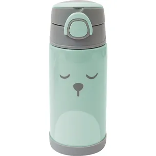 Garrafinha De Ăgua Infantil 400ml Antivazamento Com Alça Cor Verde Garrafinha De Ăgua Infantil 400ml Antivazamento Com Alça Cor Verde