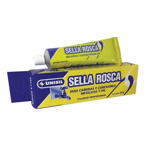 Sellarrosca / Sella Rosca Para Cañerías Unisil 100 Gramos