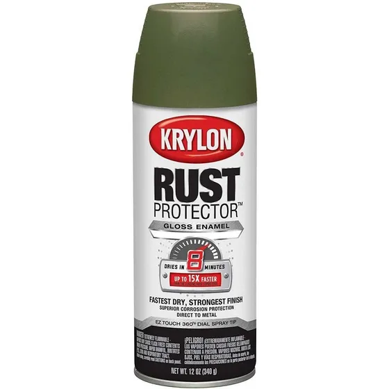 Pintura Aerosol Krylon Antióxido Blanco Brillante 340 G