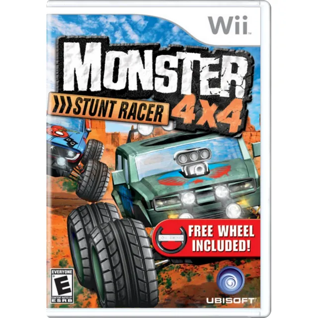 Juego Original Wii Monster 4x4 Stunt Racer