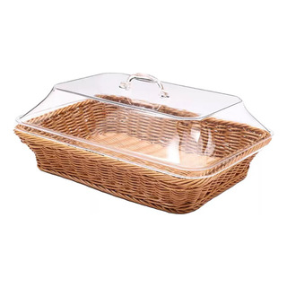 Cesta De Pan De Mimbre Para Panadería, Cesta De Alimentos Cesta De Pan De Mimbre Para Panadería, Cesta De Alimentos