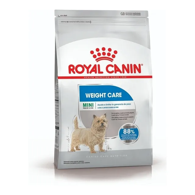 Alimento Royal Canin Size Health Nutrition Mini Weight Care para perro adulto de raza pequeña sabor mix de 3 kg
