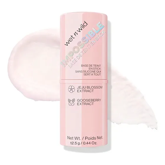 Impossible Primer Stick Wet N Wild Sin Siliconas Piel Suave Tono Del Primer Blanco Apagado