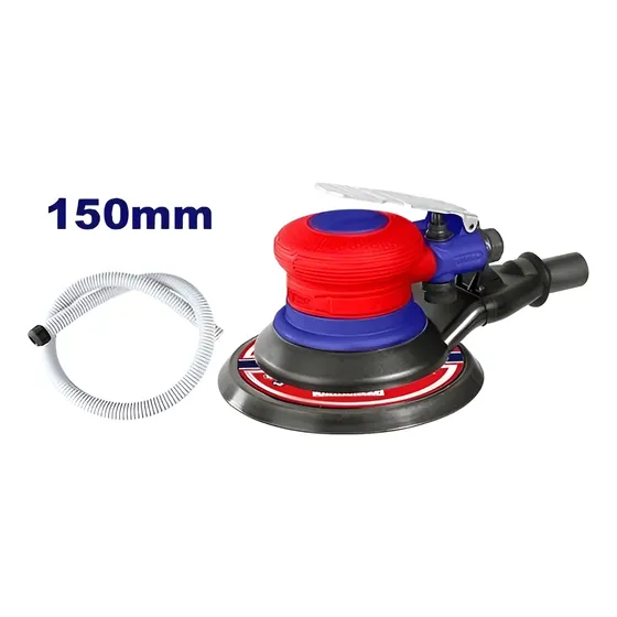 Lijadora Orbital Neumática De 5 Y 6 Pulgadas + Accesorios