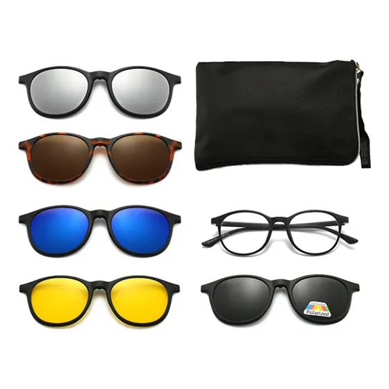 Nuevas Lentes De Sol Polarizadas Magnéticas Clip-on Moda