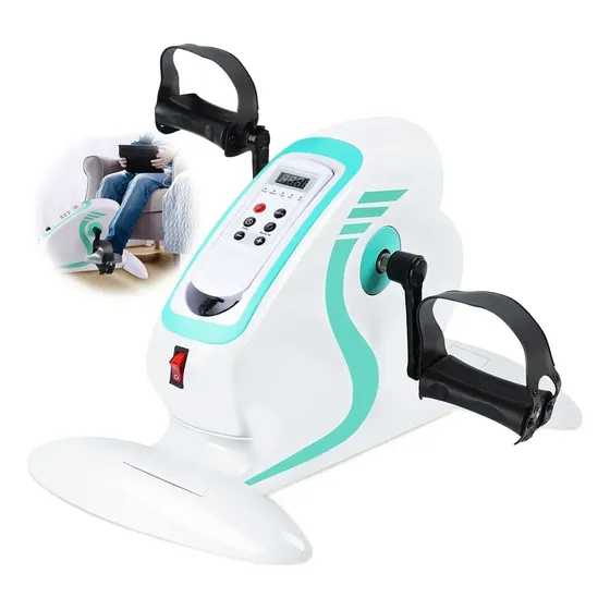 Mini Bicicleta Elétrica Fisioterapia Exercícios Ergométrica
