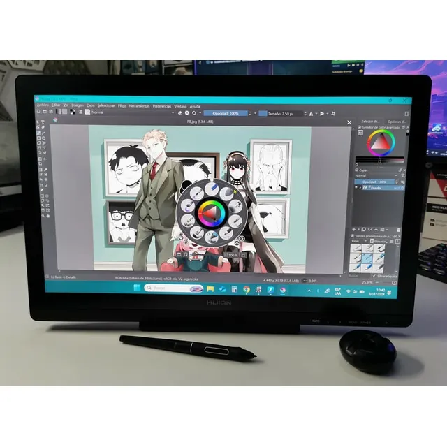 Tableta Gráfica Huion Kamvas 20 - Vendo Permuto