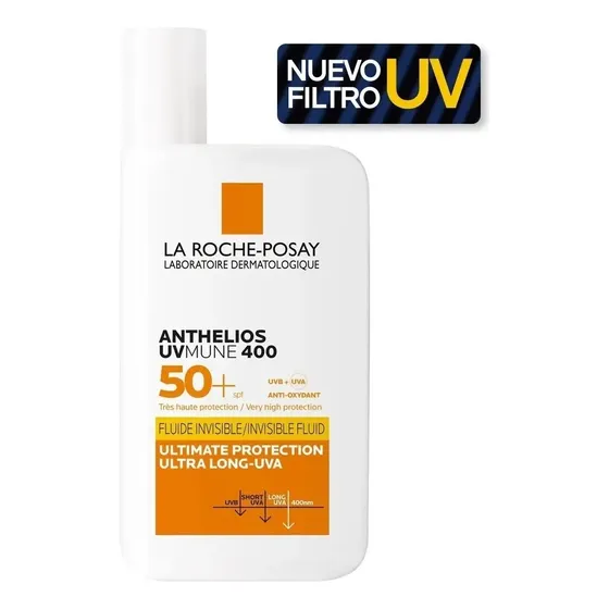 La Roche Posay Anthelios Uv Mune 400 Fluido Invisible Fps50