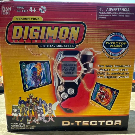 Digivice D-tector Rojo Takuya