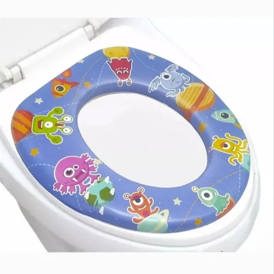 Asiento Tapa Reductora De Poceta Para Niños Acolchada  