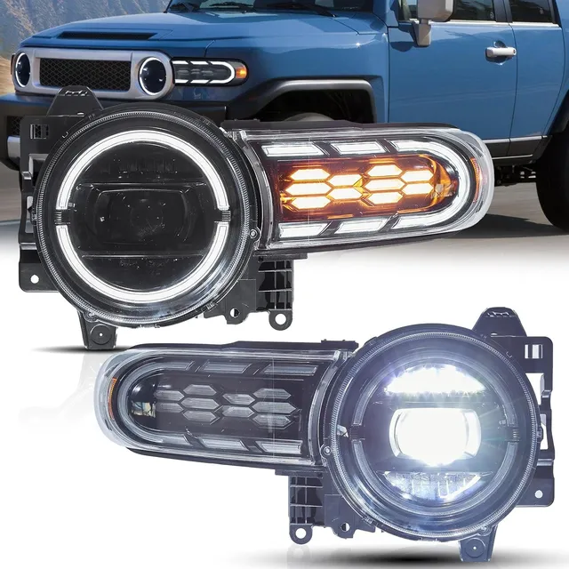 Faros Delanteros Para Toyota Fj Cruiser Xj10 2007-2015