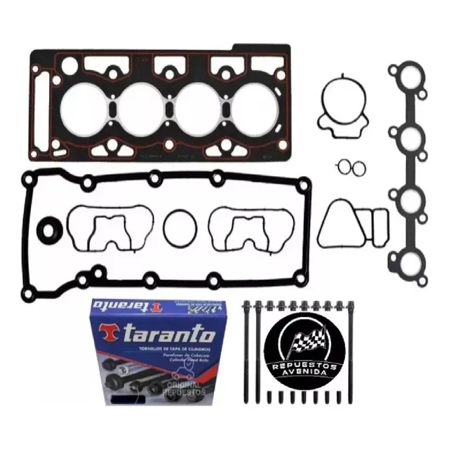 Juego Descarbonizacion + Bulones Ford Ka 1.0 8v Zetec Rocam