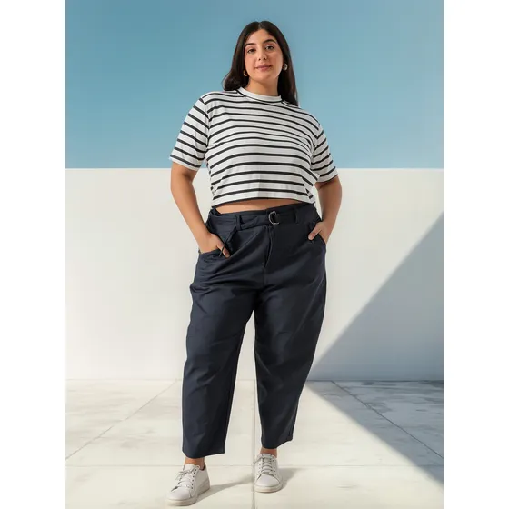 Pantalon Sastrero Talles Grandes Bengalina Simil Jean